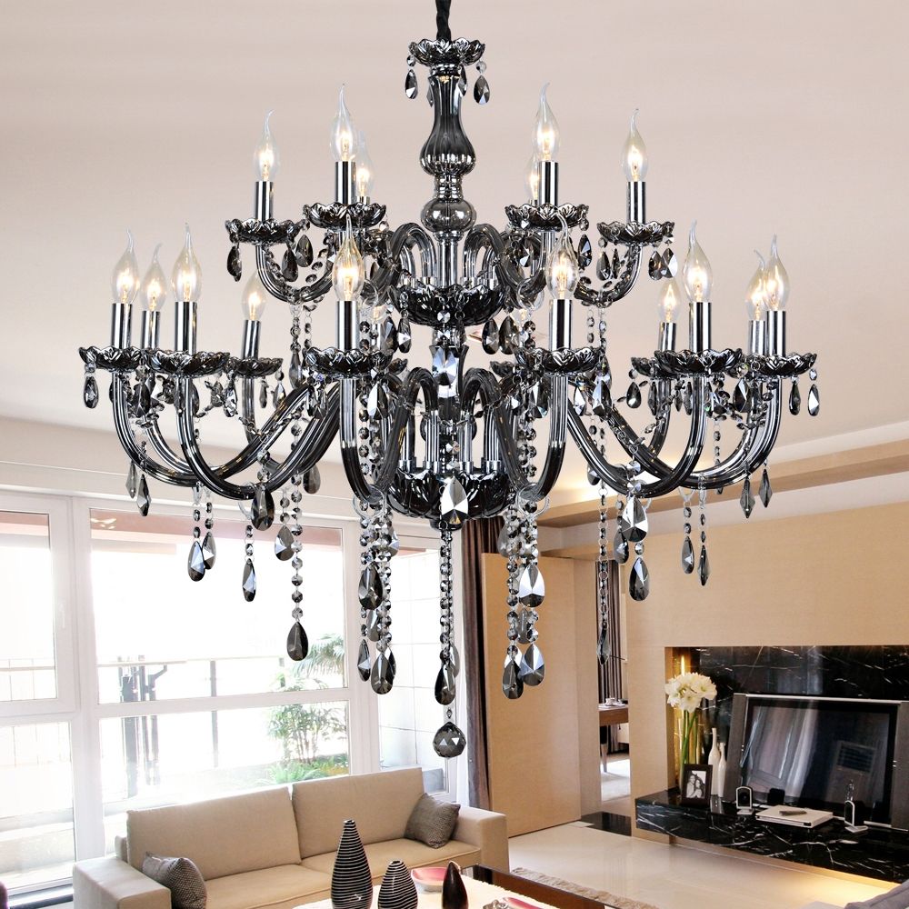 Popular Smoked Glass Chandelier Buy Cheap Smoked Glass Chandelier In Simple Glass Chandelier (Photo 12 of 12)