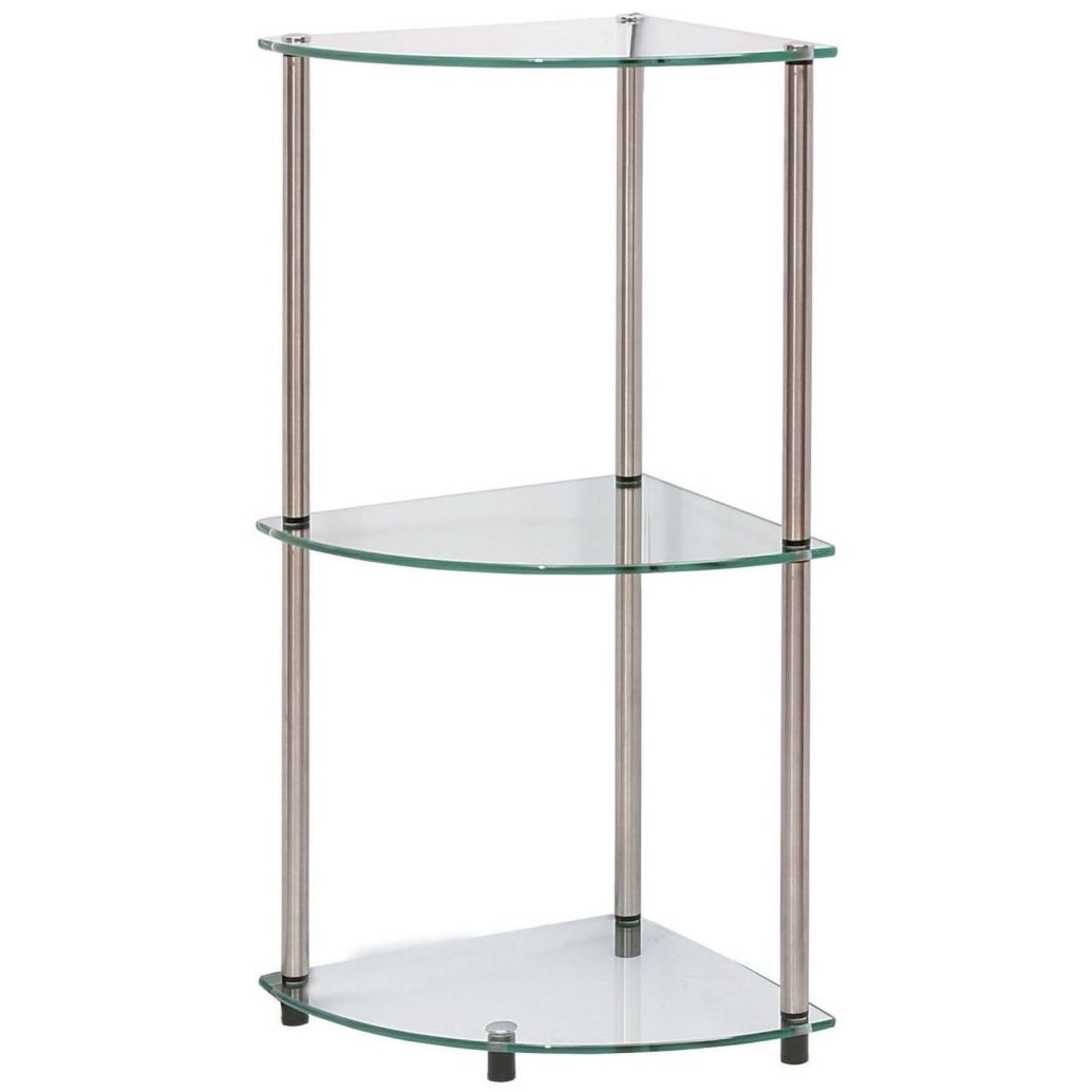 Popular Wall Glass Shelves Buy Cheap Lots From In Excellent Shelf Inside Suspended Glass Shelves (View 10 of 15)