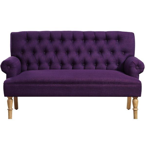 Purple Sofas Youll Love Wayfair In Velvet Purple Sofas (View 6 of 15)