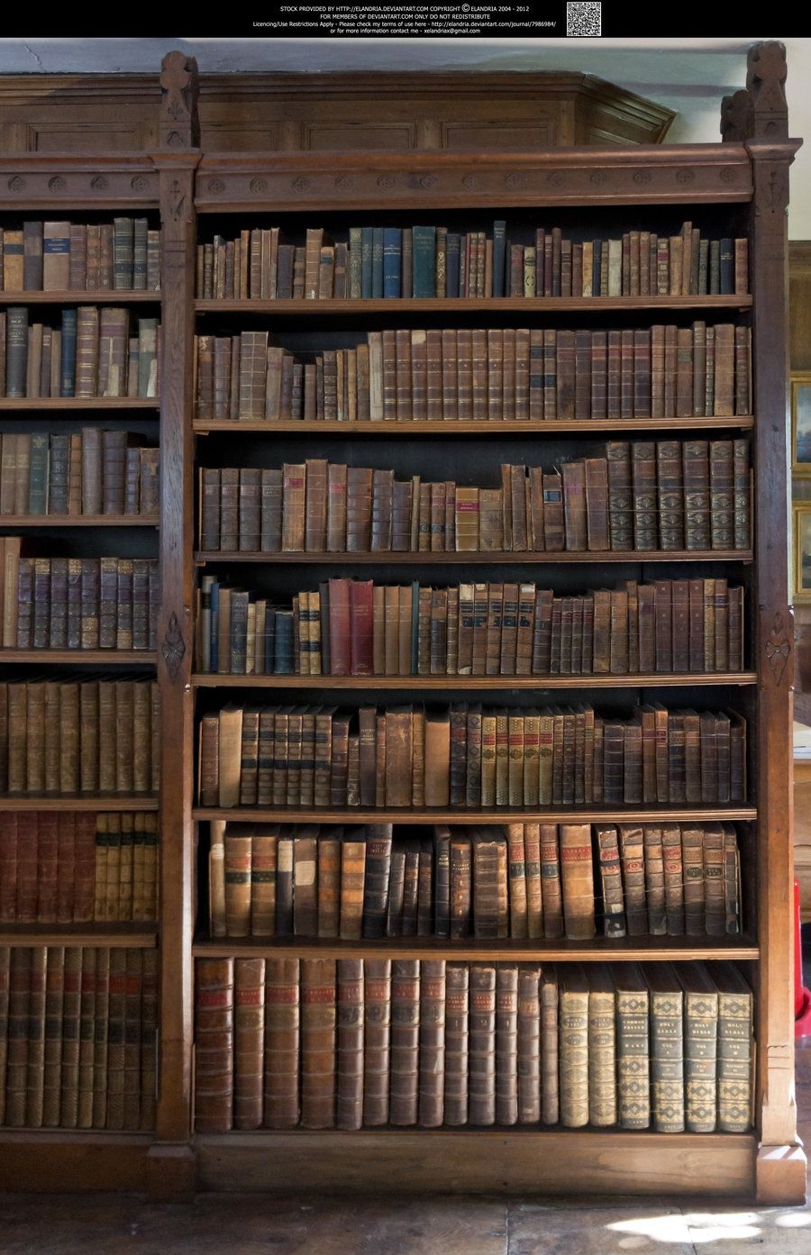 Quiet Alcoves07 Elandria Bookshelf Bookshelves Library Study Pertaining To Study Bookshelves (Photo 15 of 15)