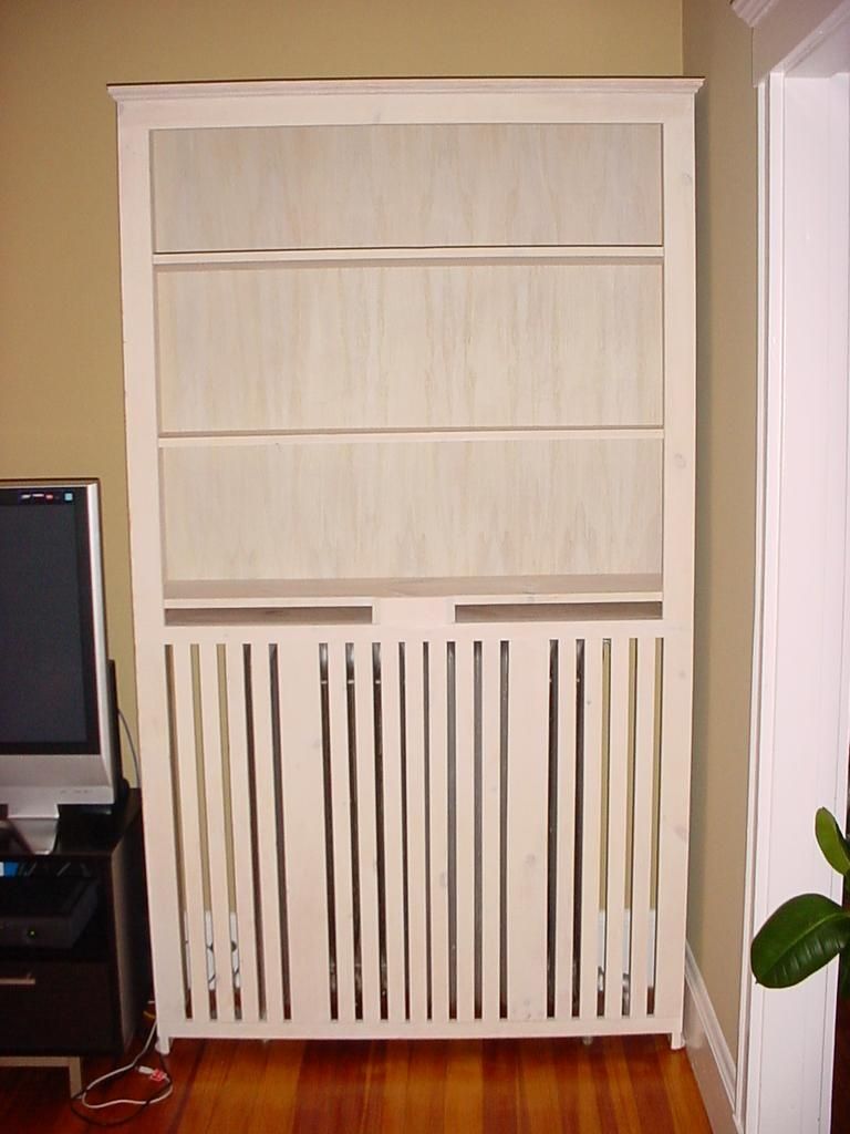 Radiator Cabinet Bookcase Uk Codeminimalist Pertaining To Radiator Cover With Bookcase (Photo 5 of 15)