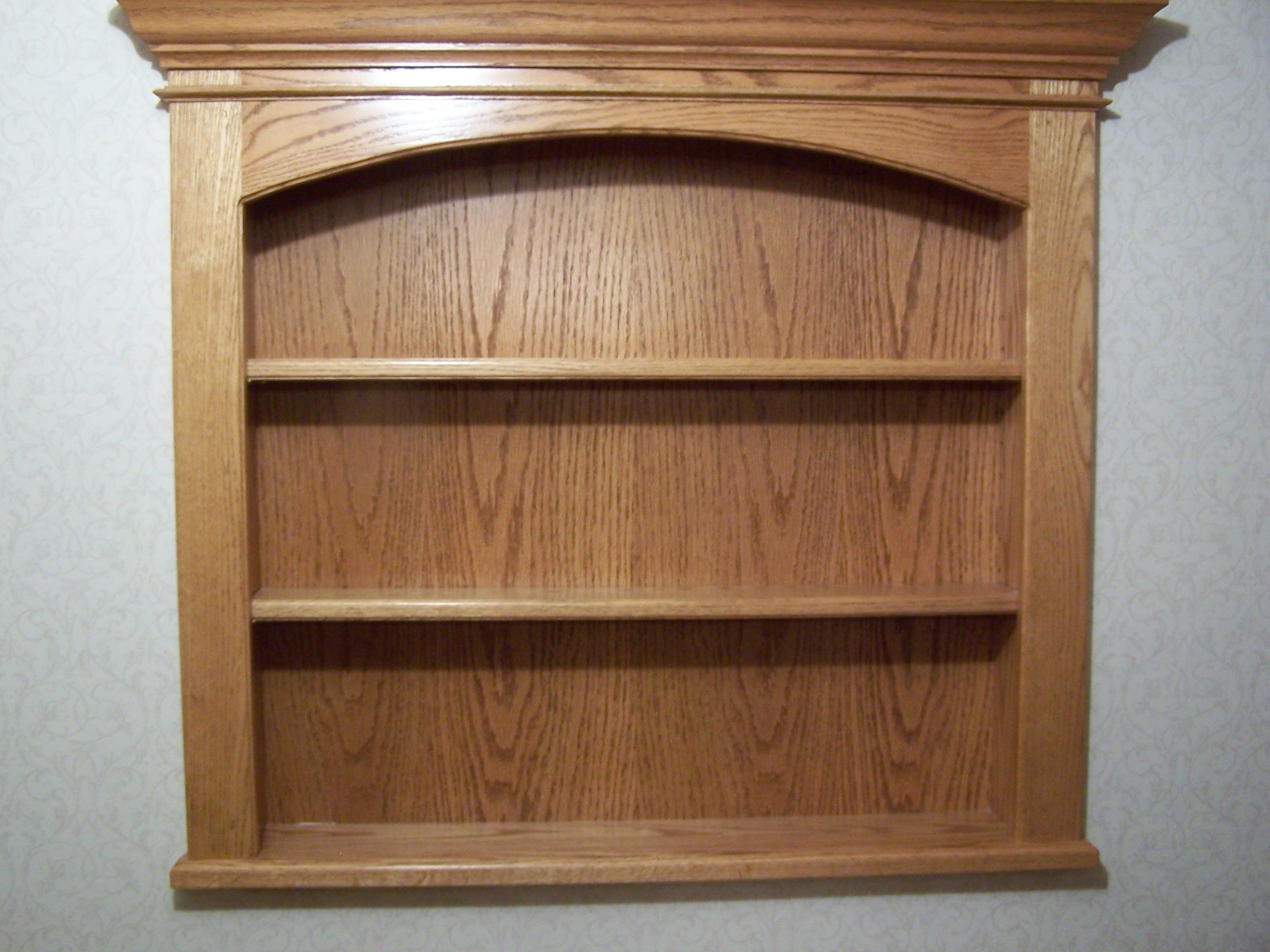 Raver Creative Woodworking Custom Made Solid Oak Shelf Unit For Solid Oak Shelves (View 11 of 15)