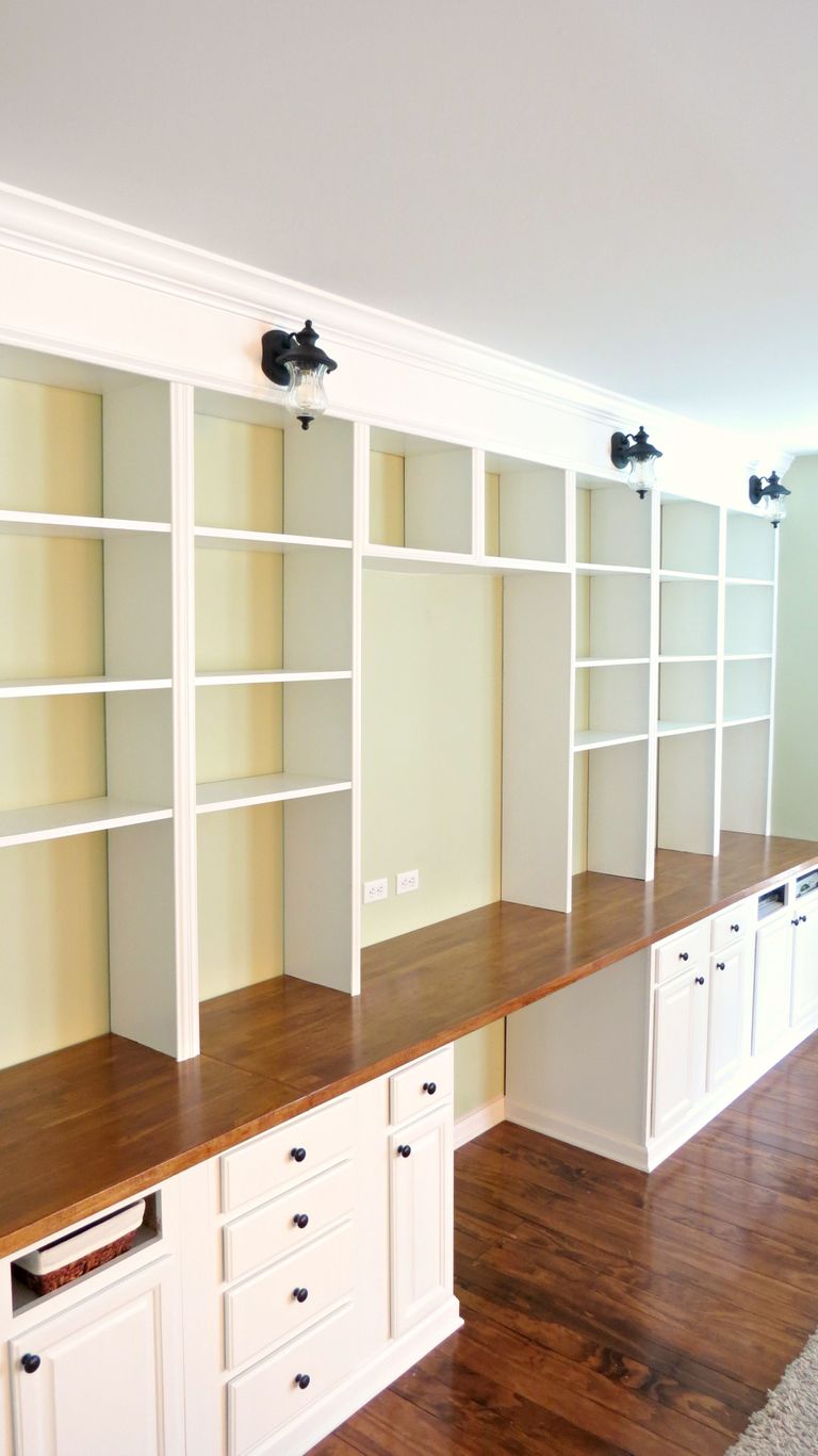 Top 15 Of Built In Bookshelf Kits