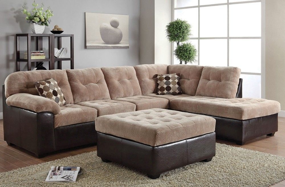 Sofa Beds Design Glamorous Modern Large Fabric Sectional Sofas With Regard To Cloth Sectional Sofas (Photo 2 of 15)