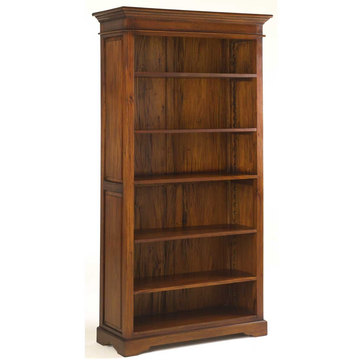 Solid Oak Bookcases In Seven Sizes Roselawnlutheran For Large Solid Wood Bookcase (View 2 of 15)