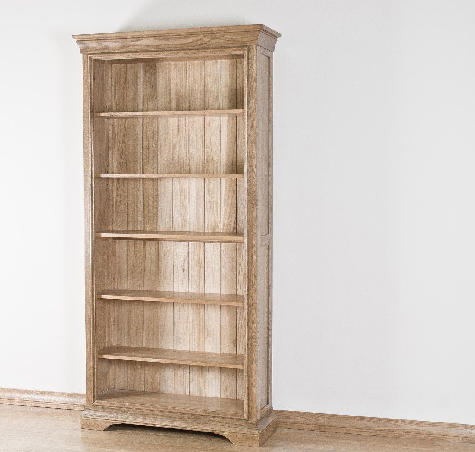 Solid Oak Bookcases In Seven Sizes Roselawnlutheran With Regard To Solid Oak Bookcase (Photo 6 of 15)