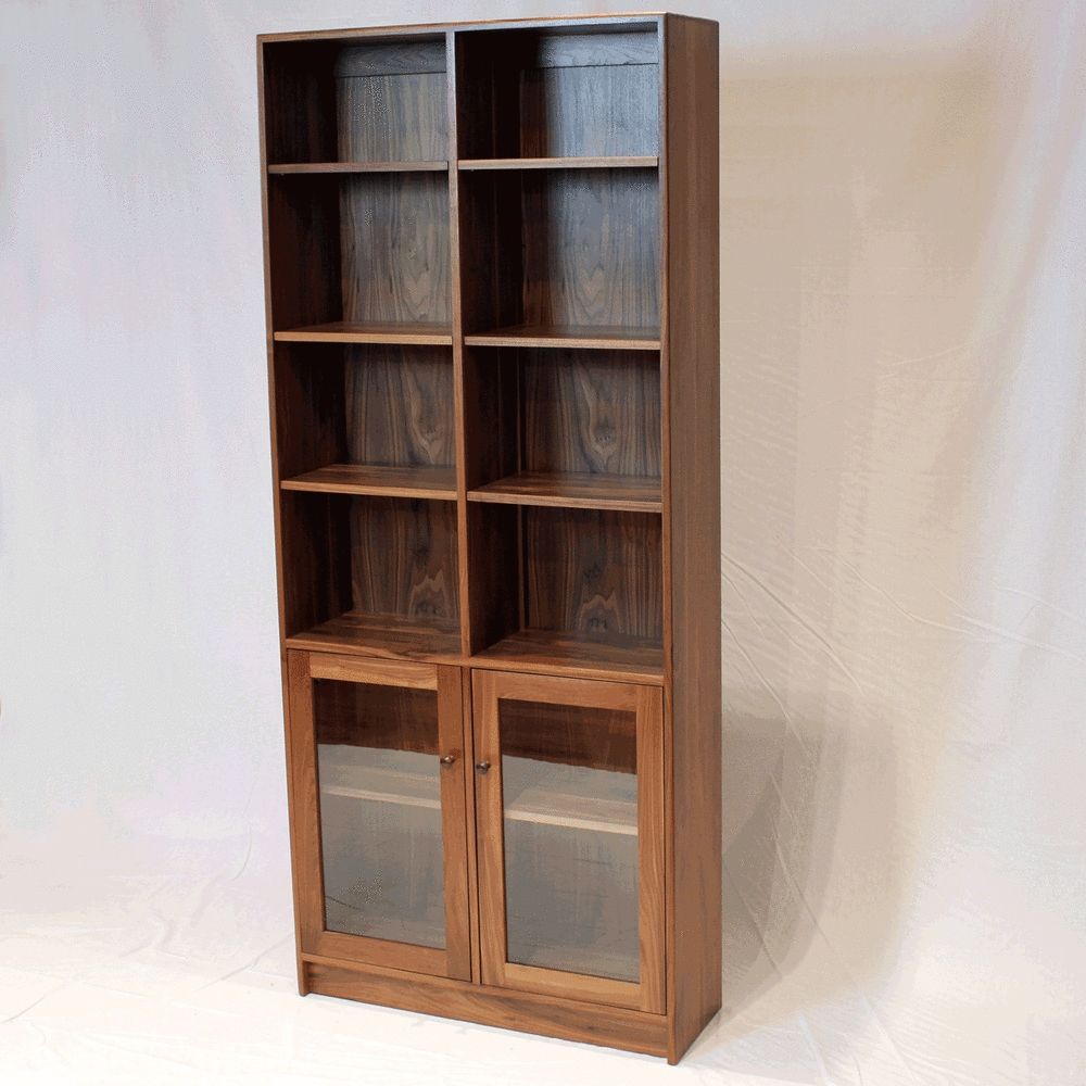 Solid Wood Bookcases Urban Natural Home Furnishings Within Solid Wood Bookcases (View 15 of 15)