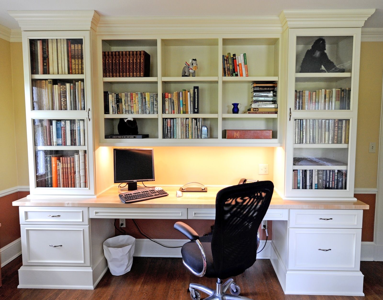 Student Desk With Bookshelf Intended For Bookshelf Drawer Combination (Photo 15 of 15)