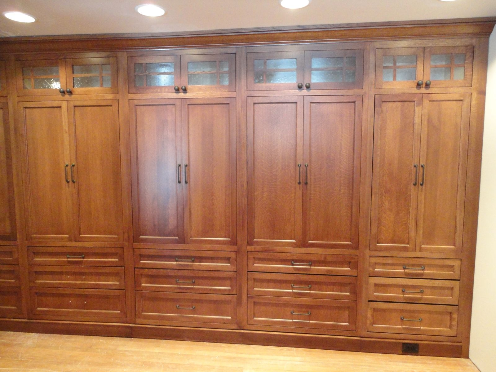 Wardrobe Closet Cabinet Throughout Solid Wood Built In Wardrobes (View 14 of 15)