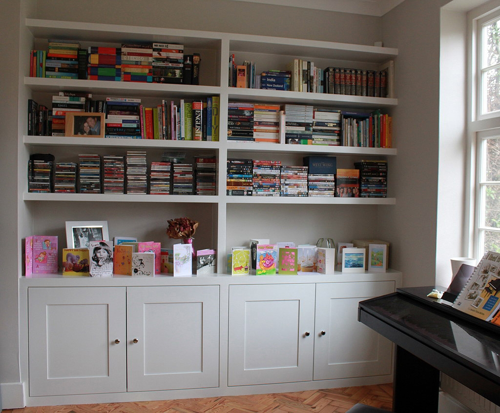 Wardrobe Company Floating Shelves Boockcase Cupboards Fitted Throughout Bookcase With Cupboard Under (Photo 1 of 15)