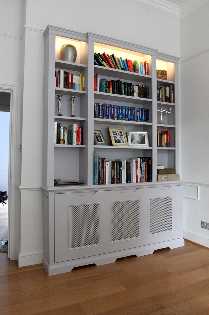 Wardrobe Company Floating Shelves Boockcase Cupboards Fitted Throughout Radiator Covers And Bookcases (Photo 1 of 15)