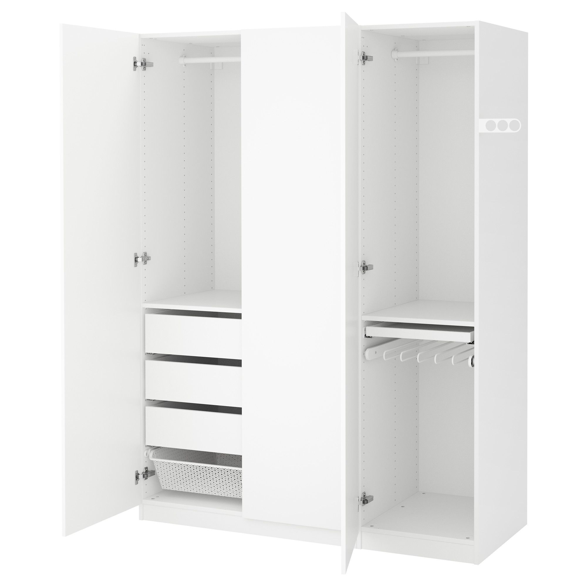 Wardrobes Pax System Ikea For Fitted Wardrobe Depth (View 14 of 15)