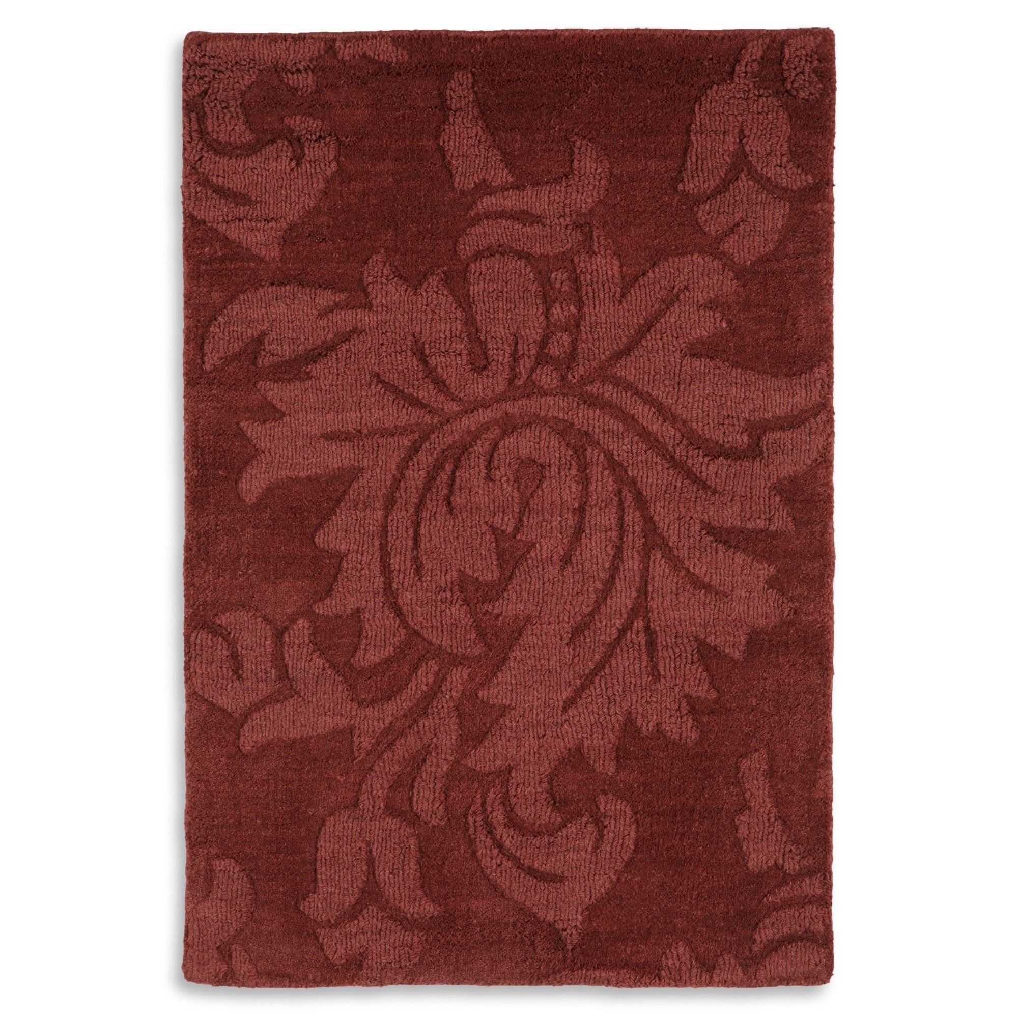 Winsome Wool Rug Solid Color Carved Area Rug Sturbridge Yankee In Solid Color Wool Area Rugs (Photo 6 of 9)