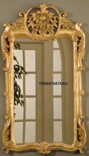 10 Best Ornate French Regency Baroque Antique / Vintage Style Gold Intended For Large French Style Mirrors (View 5 of 20)
