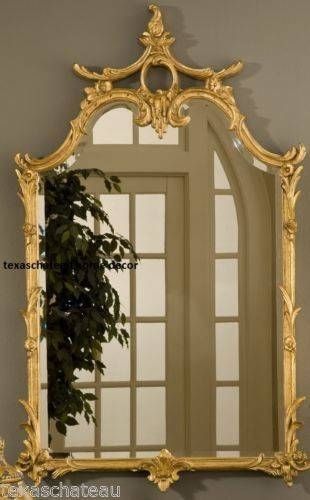 10 Best Ornate French Regency Baroque Antique / Vintage Style Gold Pertaining To Baroque Gold Mirrors (View 18 of 20)