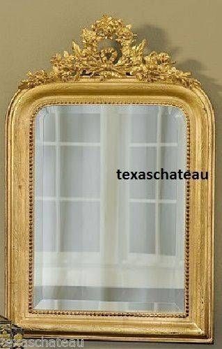 10 Best Ornate French Regency Baroque Antique / Vintage Style Gold Regarding French Inspired Mirrors (View 10 of 30)