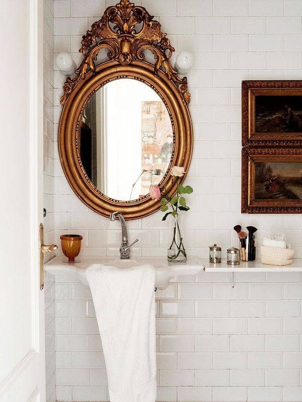 115 Best Ornate Gold Mirrors Images On Pinterest | Gold Mirrors With Regard To Ornate Bathroom Mirrors (Photo 10 of 20)