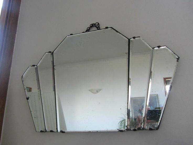 12 Best Furniture Images On Pinterest | Art Deco Mirror, Bedroom With Regard To Art Deco Frameless Mirrors (Photo 1 of 20)