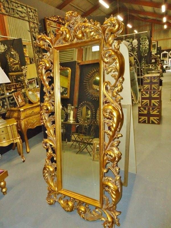 12 Best Gold Mirrors Images On Pinterest | Gold Mirrors, Mirror Intended For Large Antique Gold Mirrors (View 10 of 20)