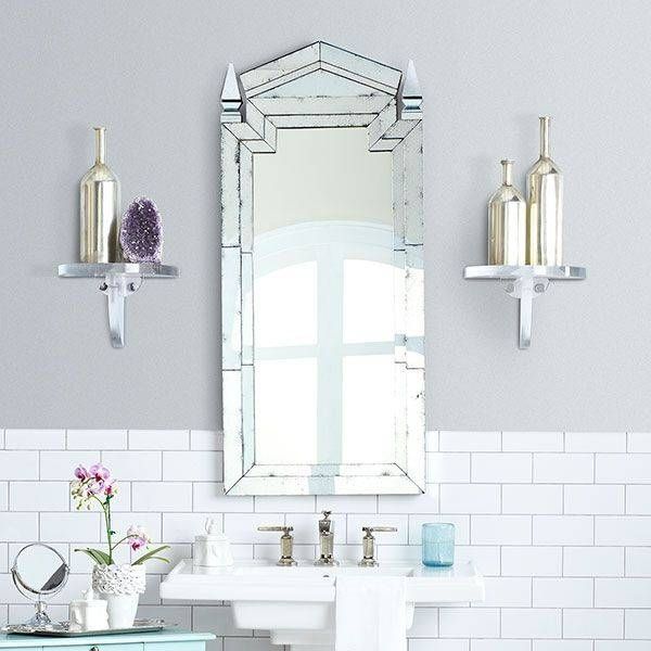 12 Best Old Fashioned Bathroom Images On Pinterest | Art Deco Pertaining To Art Deco Style Bathroom Mirrors (Photo 4 of 20)
