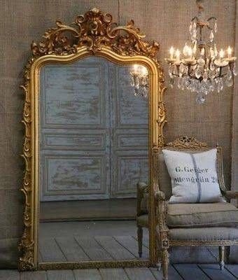 121 Best Mirrors Images On Pinterest | Mirrors, Mirror Mirror And With Large Antique Gold Mirrors (Photo 5 of 20)