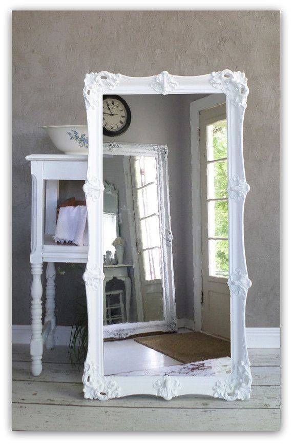 123 Best Mirror Images On Pinterest | Mirror Mirror, Mirrors And Home Inside Big White Mirrors (View 10 of 20)