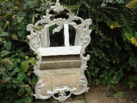 124 Best ♡ Mirrors ♡ Images On Pinterest | Mirror Mirror, Mirror Inside Cheap Shabby Chic Mirrors (View 30 of 30)