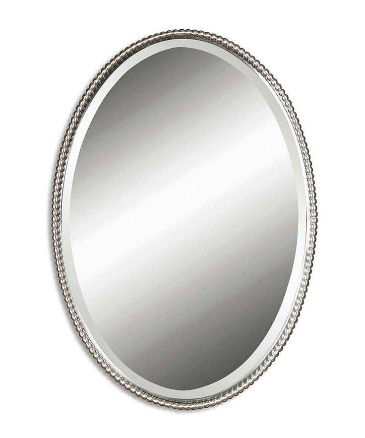 125 Best Mirrors Images On Pinterest | Mirror Mirror, Decorative Inside Oval Silver Mirrors (View 18 of 20)
