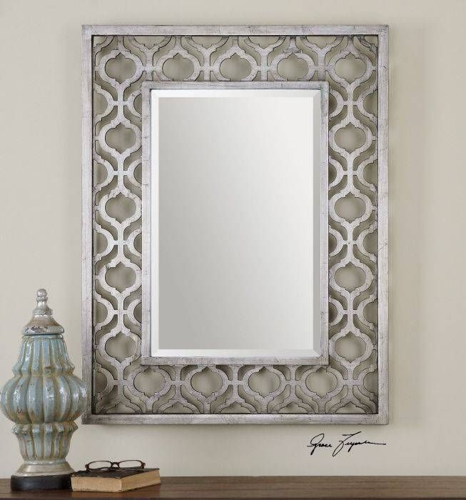 132 Best Uttermost Mirrors Images On Pinterest | Uttermost Mirrors Inside Rectangular Silver Mirrors (Photo 13 of 30)