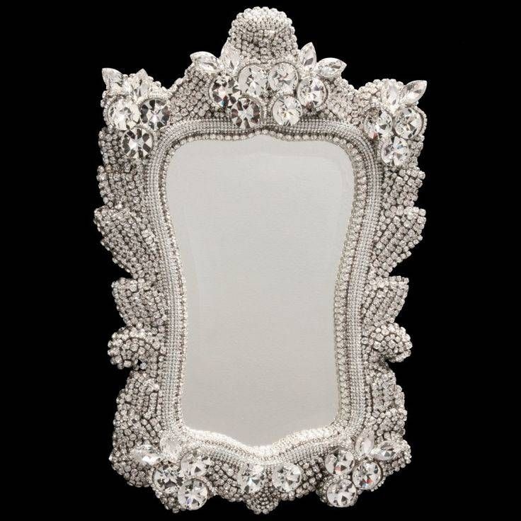 144 Best Mirrors Images On Pinterest | Mirror Mirror, Mirrors And Within Mirrors With Crystals (View 2 of 30)