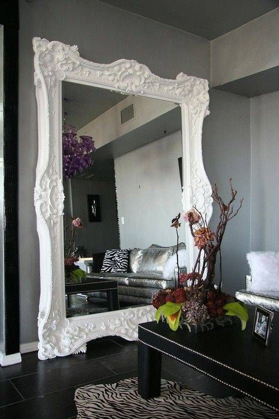 147 Best Mirror Trumeau Images On Pinterest | Mirror Mirror Intended For Baroque Floor Mirrors (Photo 17 of 20)