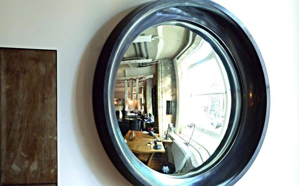 15 Interiors Turned Abstract Wall Arta Convex Mirror — Designed Pertaining To Concave Wall Mirrors (Photo 1 of 15)