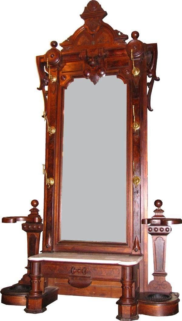 1524 Best Mirrors Images On Pinterest | Antique Mirrors, Mirror With Regard To Antique Victorian Mirrors (Photo 11 of 20)