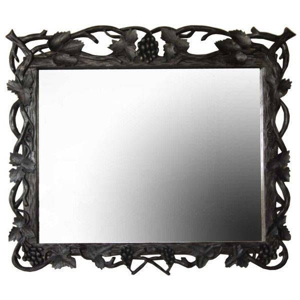 1590 Best Mirrors Images On Pinterest | Mirror Mirror, Antique Throughout Antique Black Mirrors (Photo 7 of 20)