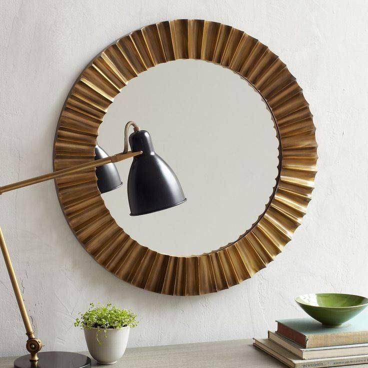 16 Best Mirrors Images On Pinterest | Mirror Mirror, Wall Mirrors With Regard To Round Art Deco Mirrors (View 7 of 30)