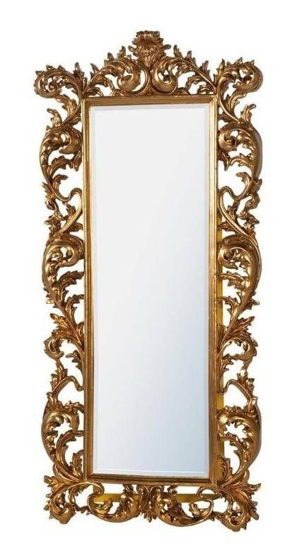 16 Ornate Mirrors For Your Home | Qosy With Long Gold Mirrors (View 2 of 20)