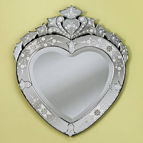 1730 Best Mirrors Images On Pinterest | Mirror Mirror, Mirrors And In Heart Venetian Mirrors (View 5 of 20)