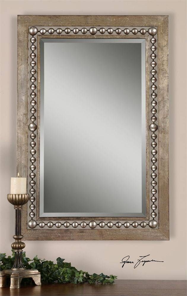 18 Best Mirrors Images On Pinterest | Mirror Mirror, Bathroom Throughout Antique Silver Mirrors (View 10 of 20)