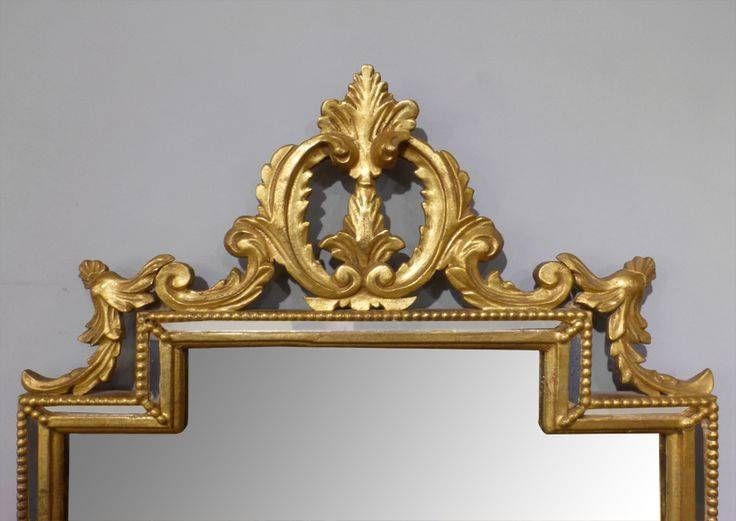 180 Best Antique Mirrors Images On Pinterest | Antique Mirrors In Vintage Gold Mirrors (View 27 of 30)