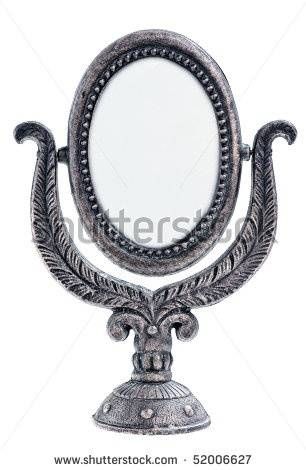 181 Best Vintage Hand Mirrors Images On Pinterest | Vintage Vanity Regarding Black Vintage Mirrors (View 29 of 30)