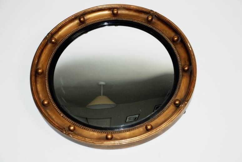 18th Century Style Round Convex Mirror With Round Convex Mirrors (Photo 17 of 20)