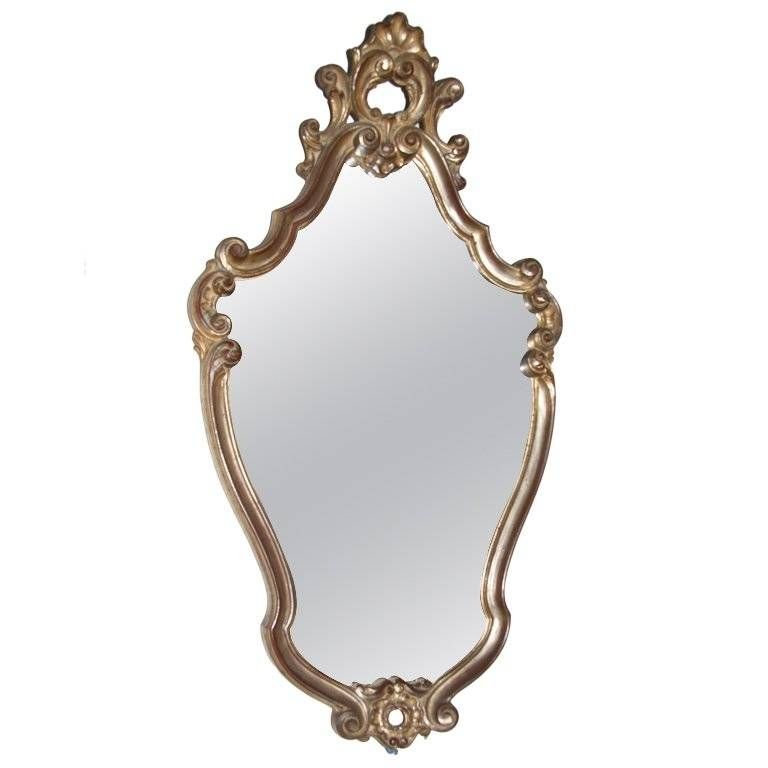 1950s French Rococo Mirror At 1stdibs Inside Roccoco Mirrors (View 8 of 15)