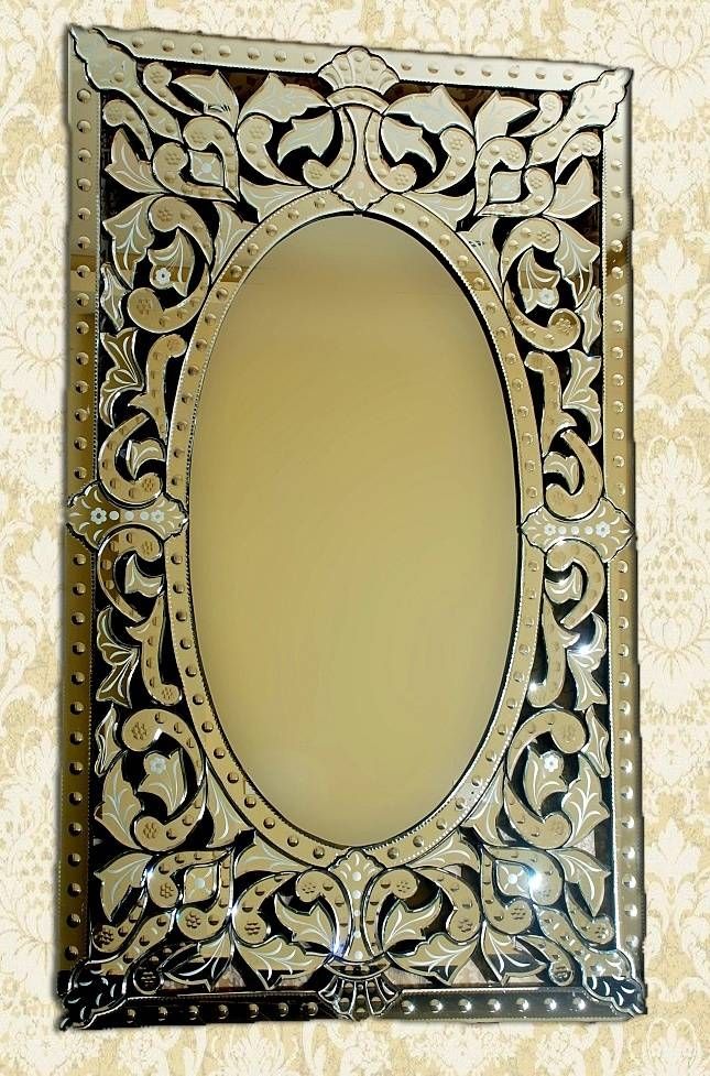 197 Best Venetian Glass Images On Pinterest | Mirror Mirror Regarding Venetian Bubble Mirrors (View 22 of 30)