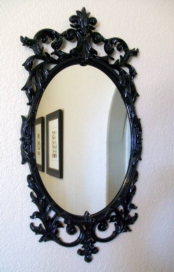 20 Best Mirror Mirror On My Wall❤ Images On Pinterest | Mirror With Regard To Ornate Black Mirrors (Photo 10 of 20)
