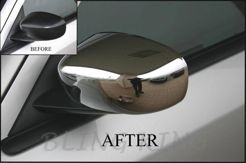 2010 Chrysler 300 Chrome Mirror Door Handle Cover Package 2006 In Chrome Mirrors (Photo 1 of 20)