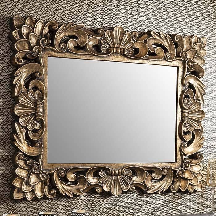 21 Best Gold Mirrors Images On Pinterest | Gold Mirrors, Mirror With Rococo Gold Mirrors (Photo 4 of 20)