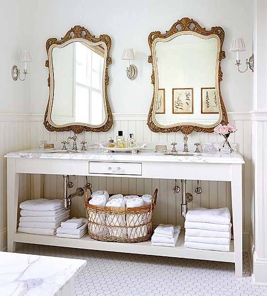 216 Best Bathroom Notebook Images On Pinterest | Room, Bathroom For Vintage Mirrors For Bathrooms (View 15 of 15)