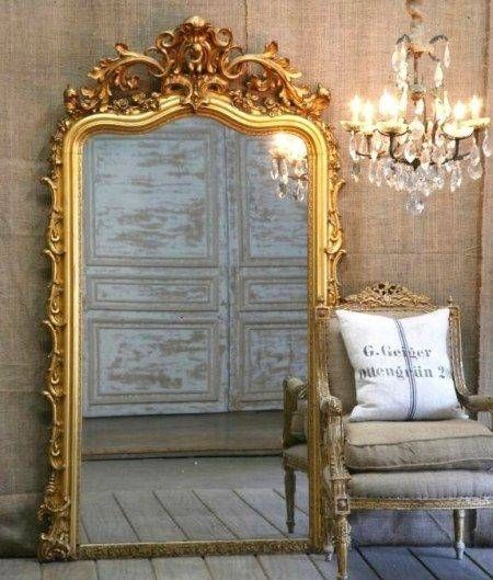 217 Best Antique Frames Images On Pinterest | Antique Frames Inside Old French Mirrors (View 15 of 20)