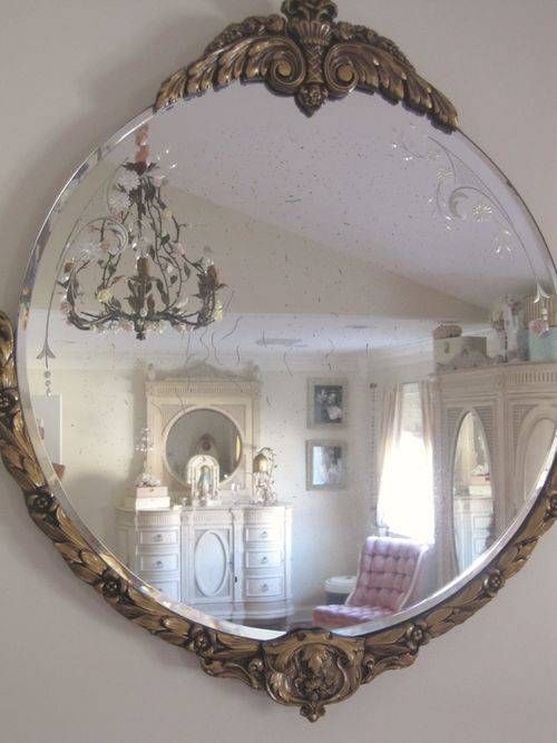 228 Best Antique Mirrors And Frames And Newer Mirrors Images On Regarding Antique Mirrors Vintage Mirrors (View 11 of 20)
