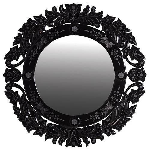 Featured Photo of The 30 Best Collection of Black Venetian Mirrors